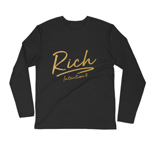 Classic "Rich Intention$" Fitted Crew